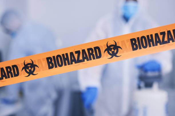 Professional Infectious Disease Decontamination technician working in Goleta, CA